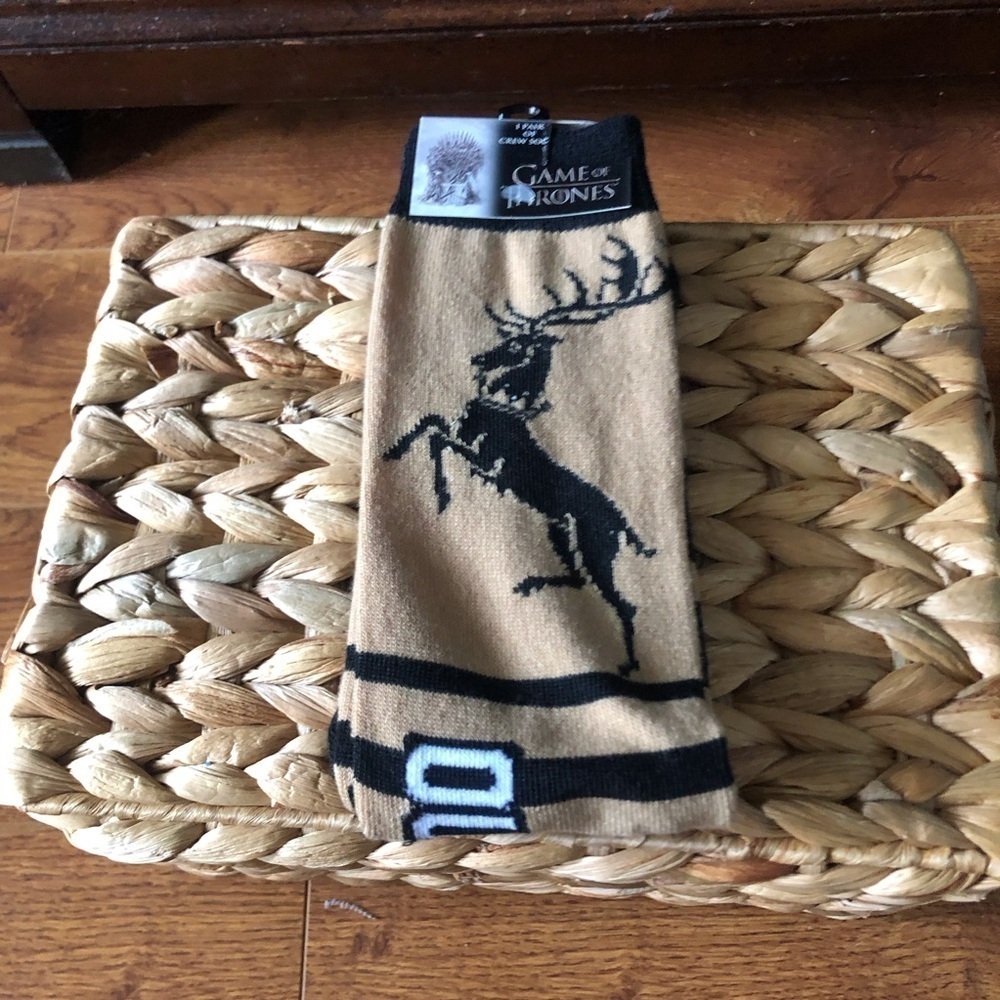 Game of Thrones: House Baratheon crew socks